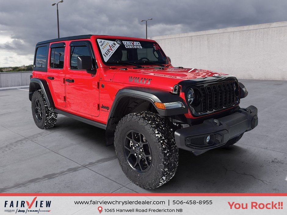 2024 Jeep Wrangler Willys Leather loaded