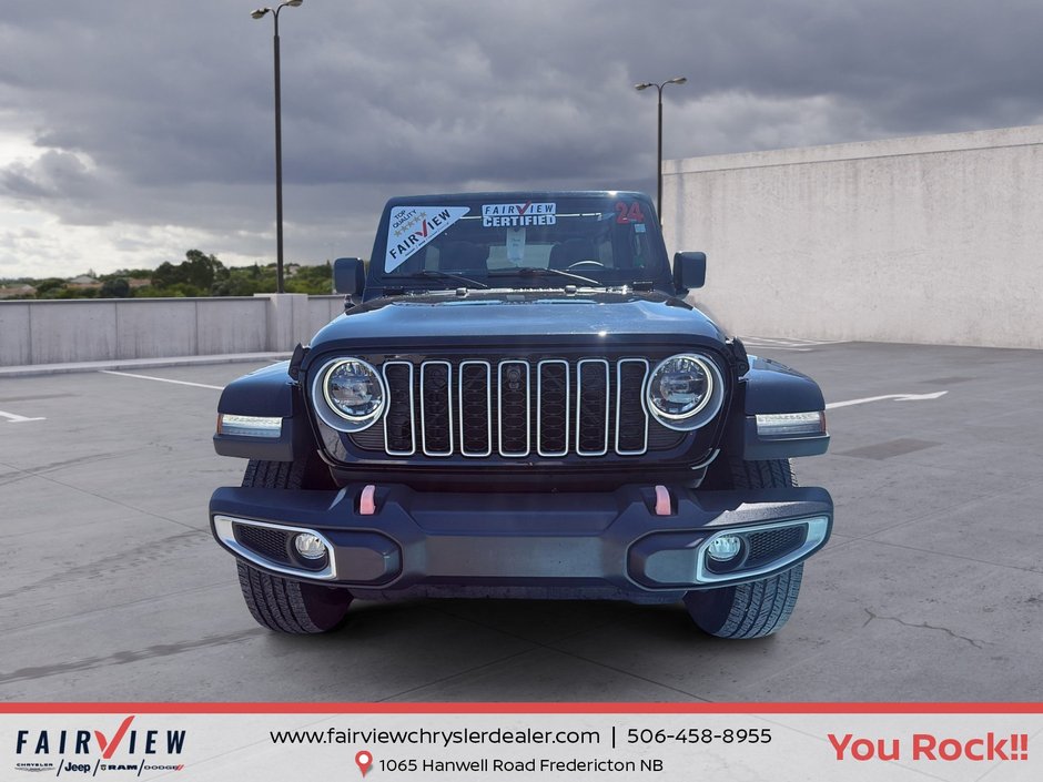 2024 Jeep Wrangler Sahara With sky active roof