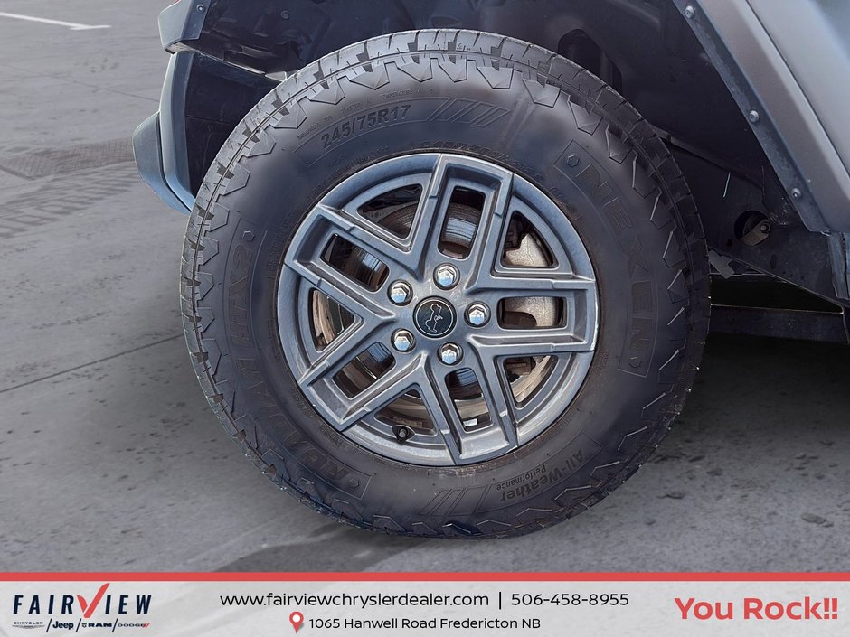 2024 Jeep Wrangler Sport S Sport S cold-weather group upgraded rims