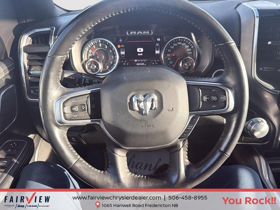 2022 Ram 1500 Laramie Sport package, 35 inch tire wheel package, fox lift kit