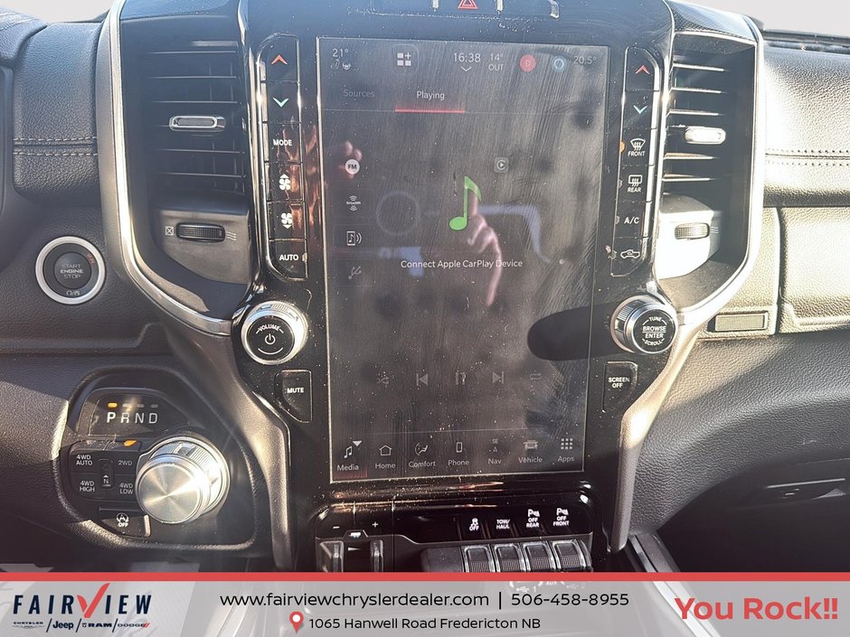 2022 Ram 1500 Laramie Sport package, 35 inch tire wheel package, fox lift kit