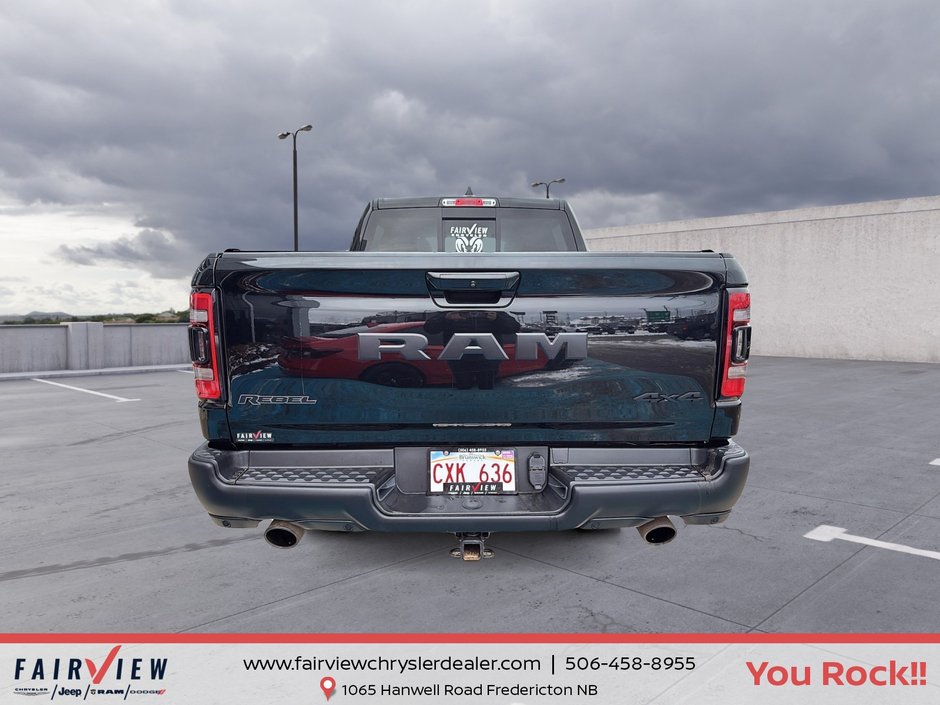 2023 Ram 1500 Rebel GT Upgraded 35 inch tire package hard tunnel cover