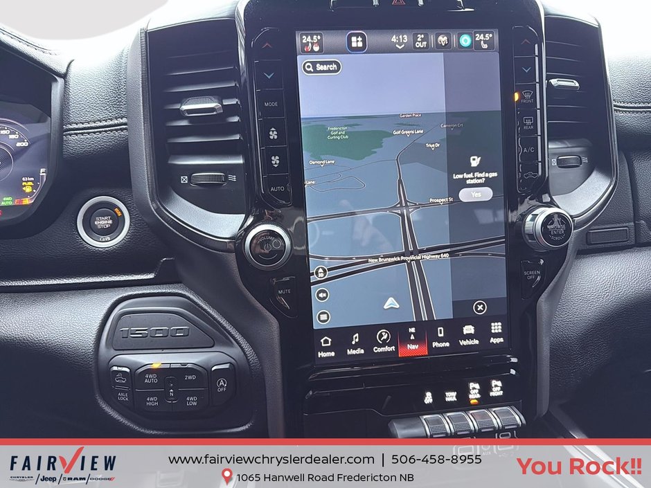 2023 Ram 1500 Rebel GT Upgraded 35 inch tire package hard tunnel cover