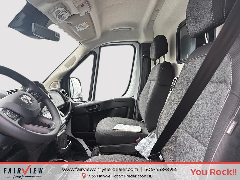 2025 Ram ProMaster Cargo Van Tradesman 1500  136 high roof with convenience group, and safety group brand new