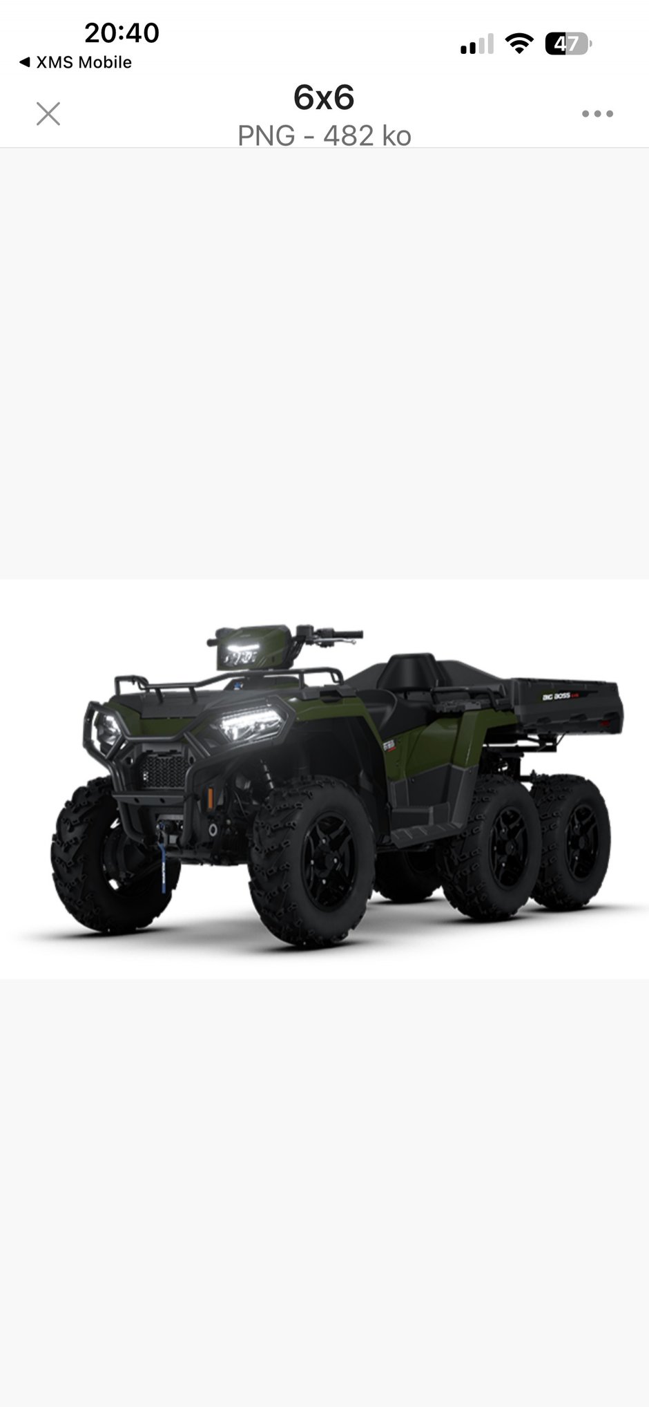 Polaris SP 6X6 570 - SAGE GREEN  2026