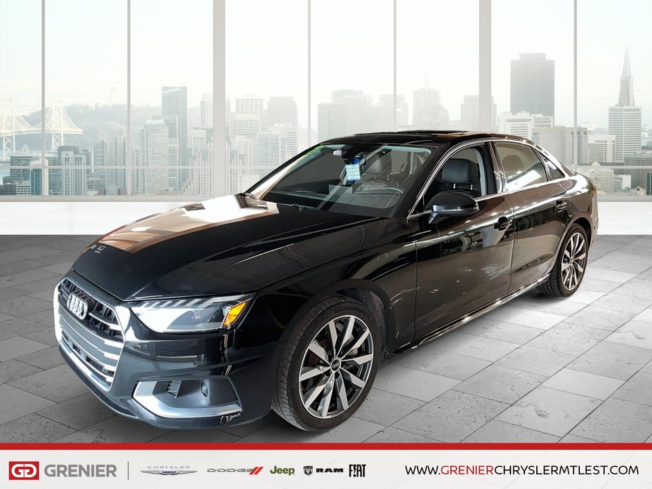 Audi A4 Sedan KOMFORT + AWD + TOIT OUVRANT 2023 à Pointe-Aux-Trembles, Québec - w940px