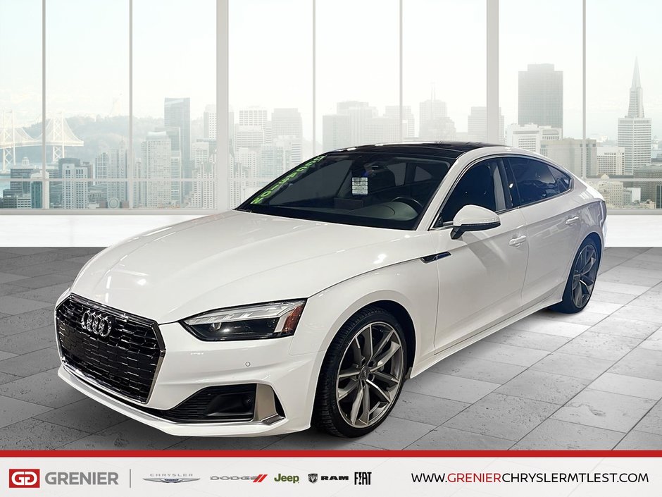 2020 Audi A5 SPORTBACK KOMFORT + AWD + TOIT OUVRANT in Pointe-Aux-Trembles, Quebec - w940px