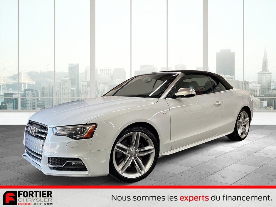 Audi S5 CONVERTIBLE + TECHNIK + AWD 2016 à Pointe-Aux-Trembles, Québec - w940px