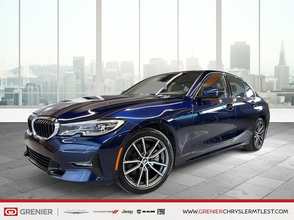 2019 BMW 3 Series 330i xDRIVE + AWD + CUIR + CARPLAY in Pointe-Aux-Trembles, Quebec - w940px