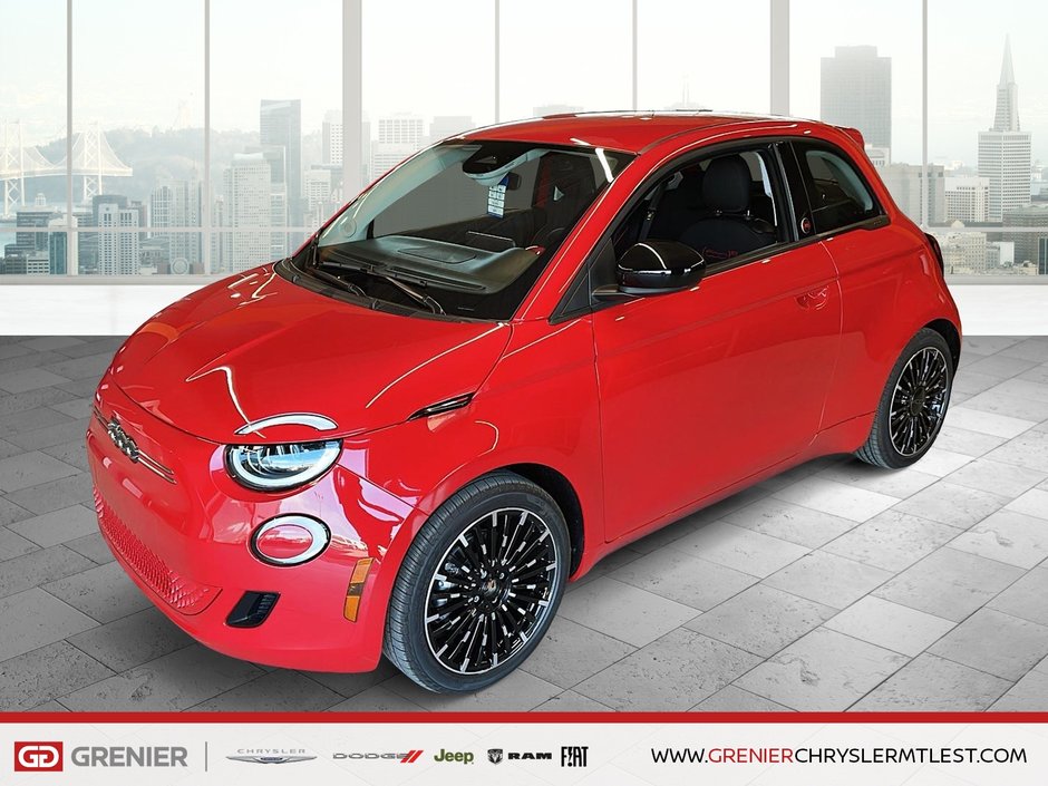 2025 Fiat 500e RED in Pointe-Aux-Trembles, Quebec - w940px