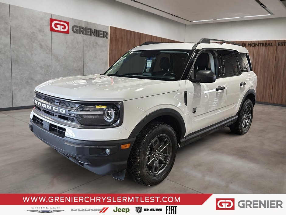 Ford Bronco Sport BIG BEND + 4X4 + DEMARREUR A DISTANCE + CARPLAY 2022 à Pointe-Aux-Trembles, Québec - w940px