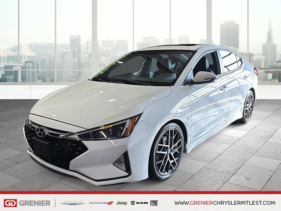 Hyundai Elantra SPORT + GROUPE ELECTRIQUE + TOIT OUVRANT 2019 à Pointe-Aux-Trembles, Québec - w940px