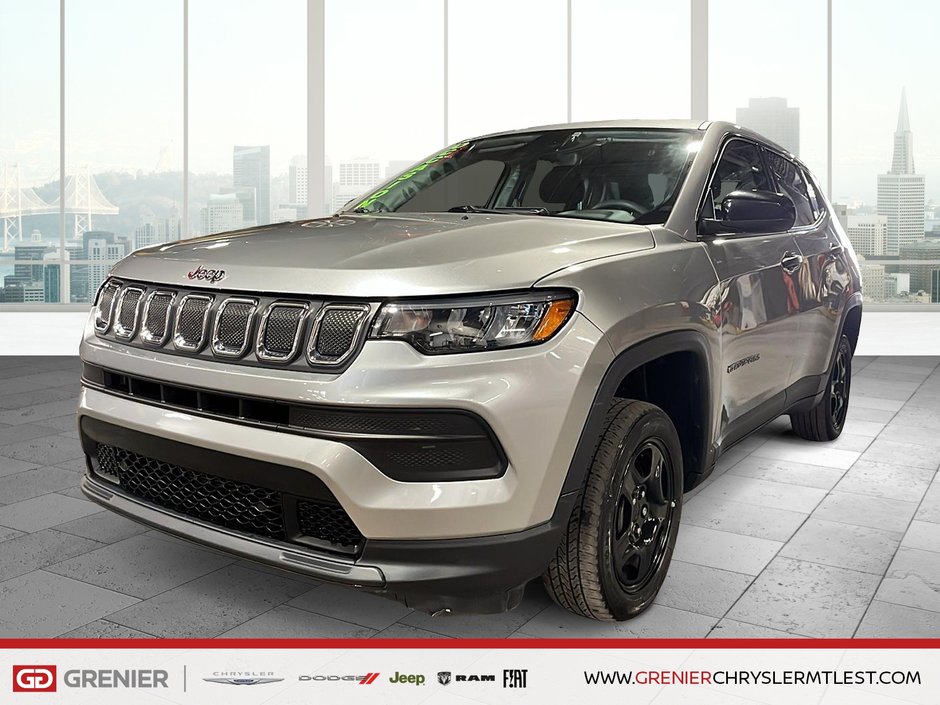 Jeep Compass SPORT + 4X4 + CARPLAY 2022 à Pointe-Aux-Trembles, Québec - w940px