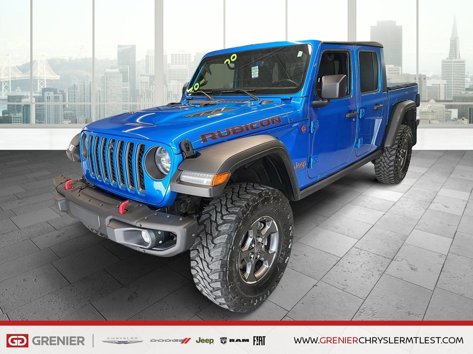 Jeep Gladiator RUBICON + 4X4 + V6 3.6L 2021 à Pointe-Aux-Trembles, Québec - w940px