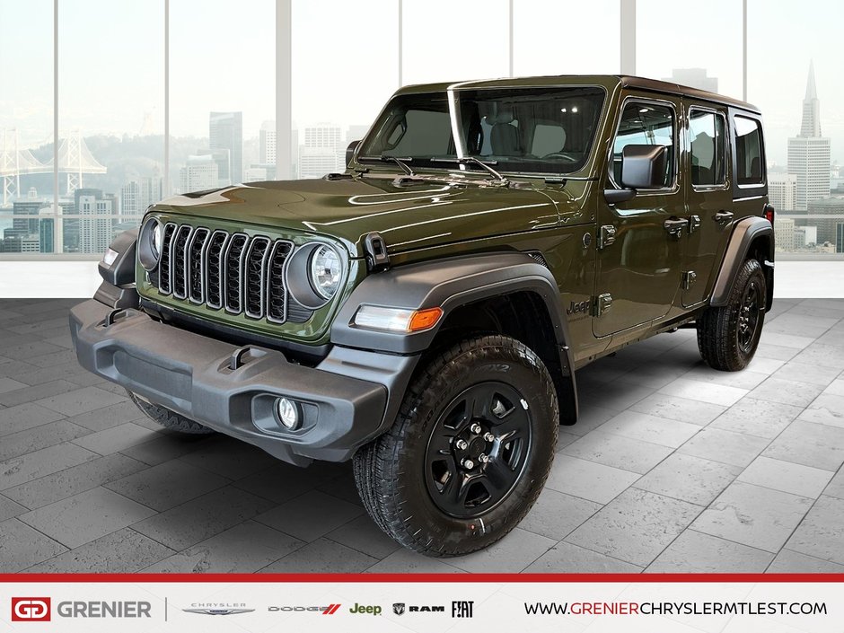 2024 Jeep WRANGLER 4-Door SPORT in Pointe-Aux-Trembles, Quebec - w940px