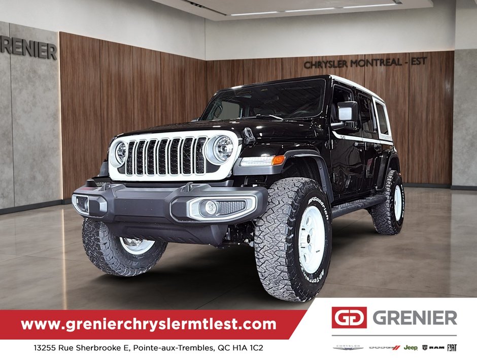 2026 Jeep Wrangler 4-Door SAHARA in Pointe-Aux-Trembles, Quebec - w940px