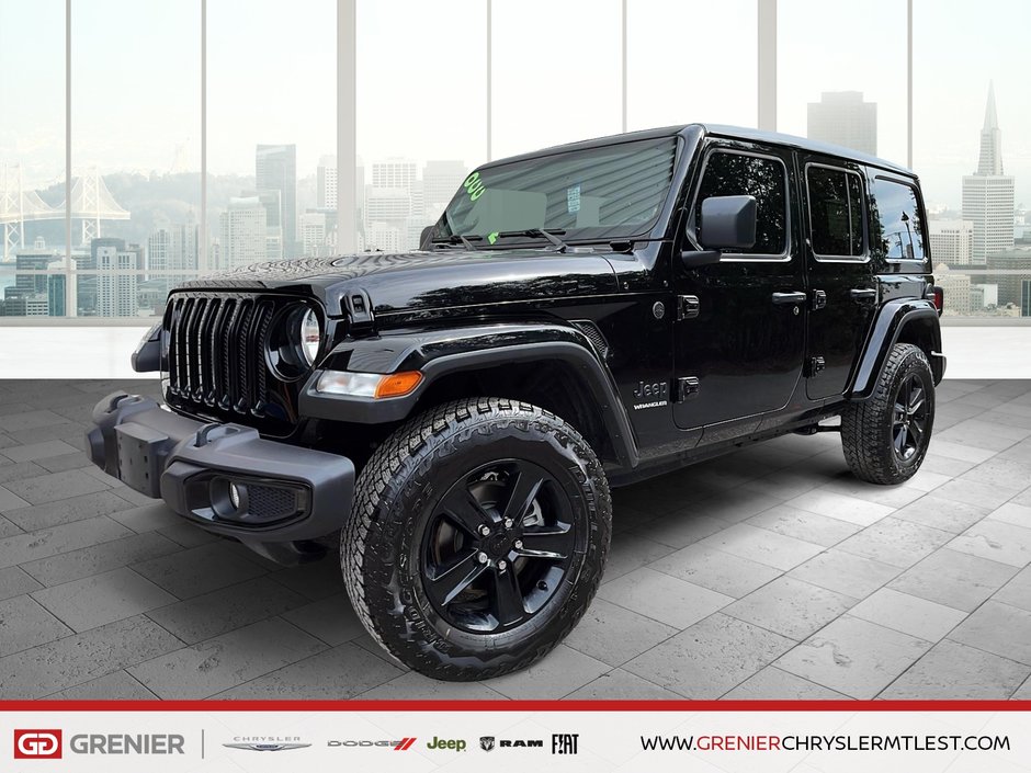 Jeep Wrangler 4 PORTES SAHARA ALTITUDE + 4X4 2023 à Pointe-Aux-Trembles, Québec - w940px