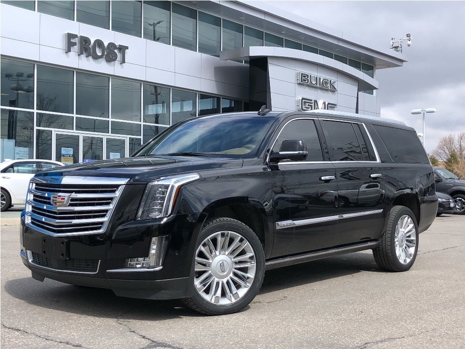 Frost Chevrolet Buick GMC Ltd 2017 Cadillac Escalade ESV Platinum 556A in Brampton