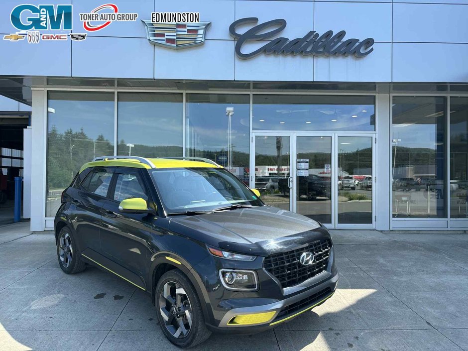 2020 Hyundai Venue Trend w/Urban Pkg/Grey-Lime Interior in Edmundston, New Brunswick - w940px