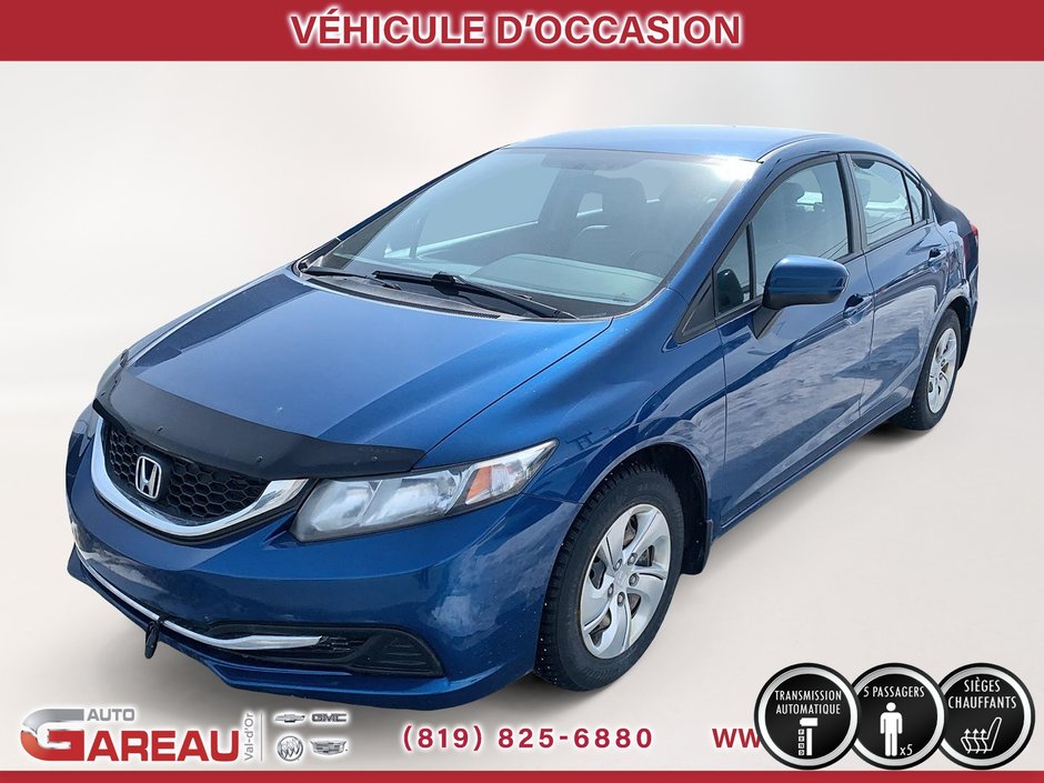 2015 Honda Civic Sedan LX in Val-d'Or, Quebec - w940px