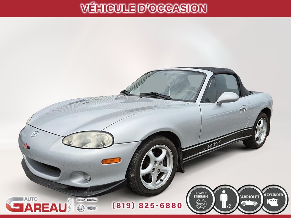 2002 Mazda MX-5 Miata in Val-d'Or, Quebec - w940px