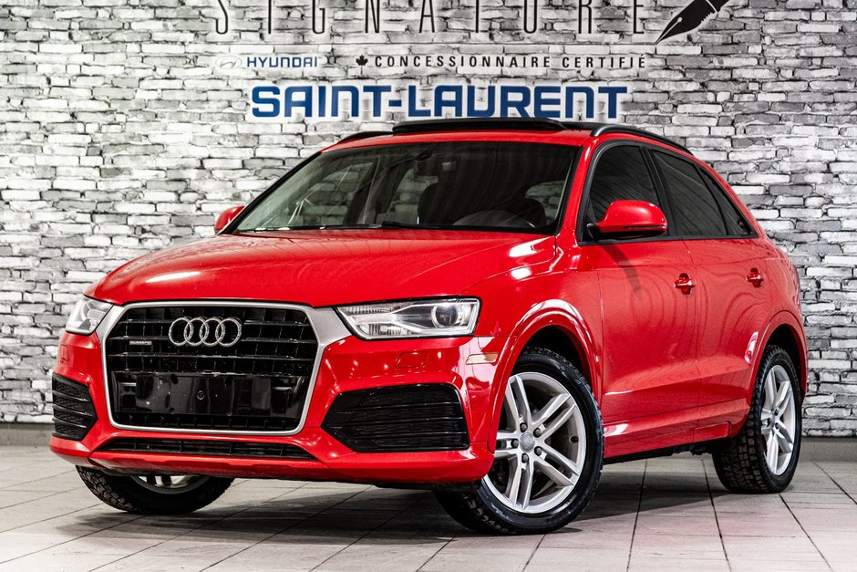 Audi Q3 Komfort TOIT OUVRANT CUIR SIEGES CHAUFFANTS 2018-0