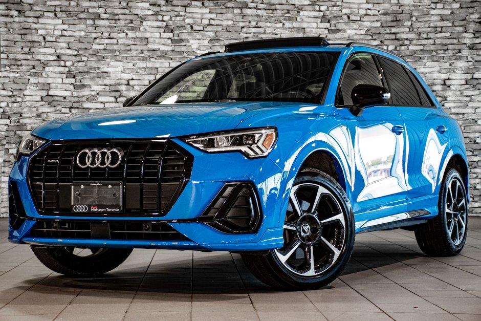 Audi Q3 PROGRESSIV S-Line QUATTRO CUIR TOIT CARPLAY 2022 à Montréal, Québec