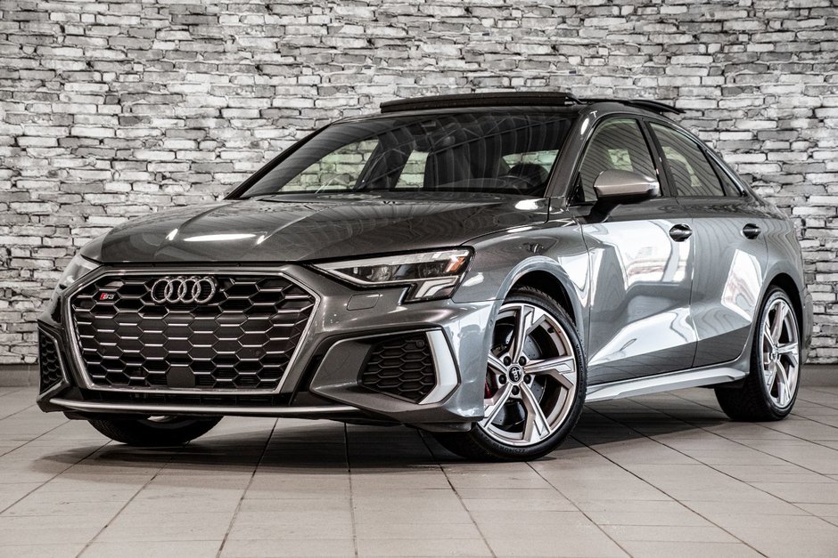 2022 Audi S3 SEDAN ''CECI EST 2023'' QUATTRO CUIR TOIT CARPLAY in Montréal, Quebec