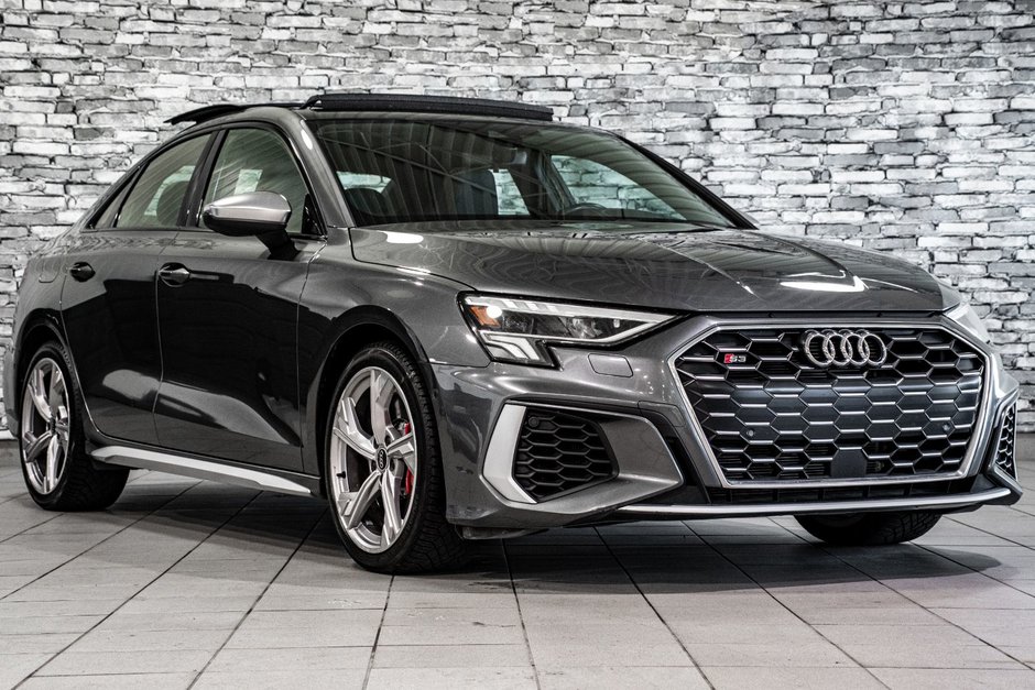 Audi S3 SEDAN KOMFORT QUATTRO CUIR TOIT CARPLAY 2023-7