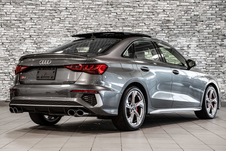 Audi S3 SEDAN KOMFORT QUATTRO CUIR TOIT CARPLAY 2023-10