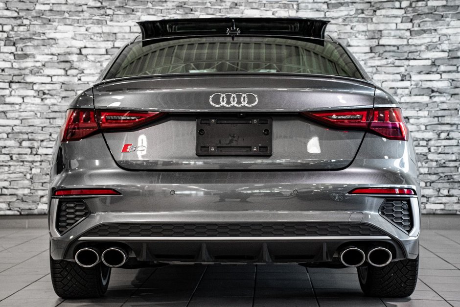 Audi S3 SEDAN KOMFORT QUATTRO CUIR TOIT CARPLAY 2023-11
