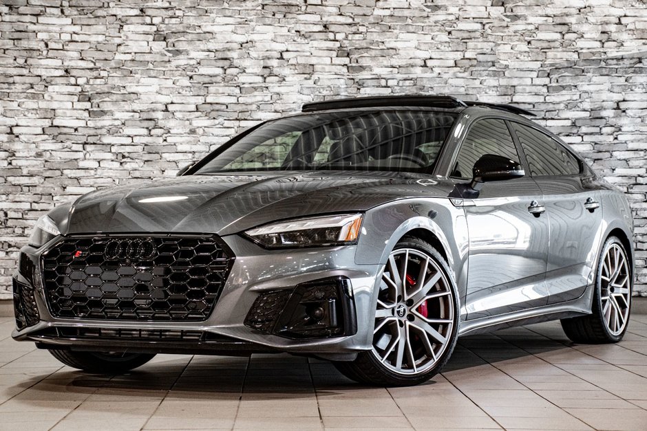 2024 Audi S5 Sportback PROGRESSIV QUATTRO CUIR TOIT NAV CAM360-0