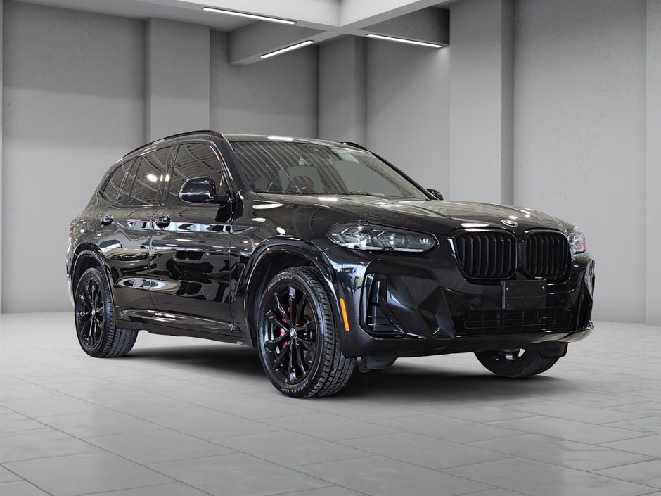 BMW X3 XDRIVE M SPORT TOIT PANO CUIR ROUGE CARPLAY GPS 2024-7
