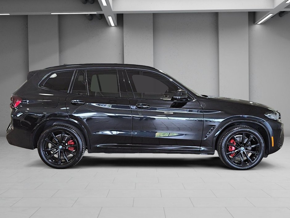 BMW X3 XDRIVE M SPORT TOIT PANO CUIR ROUGE CARPLAY GPS 2024-8