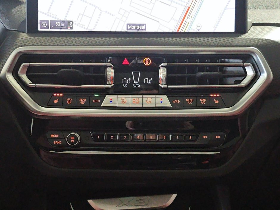 BMW X3 XDRIVE M SPORT TOIT PANO CUIR ROUGE CARPLAY GPS 2024-30