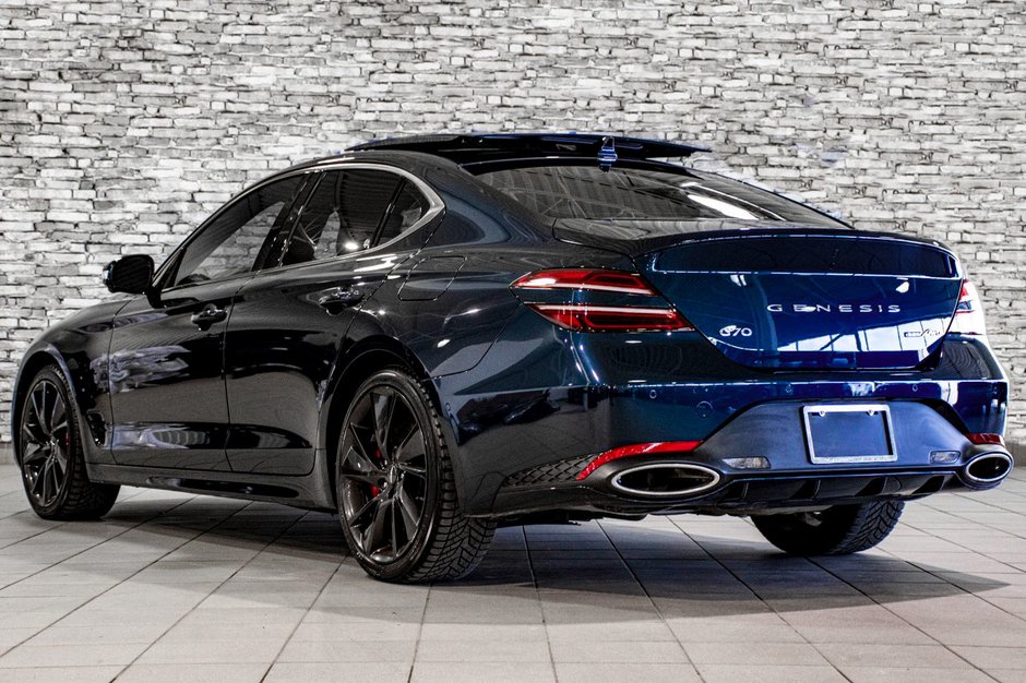 GENESIS G70 3.3T SPORT AWD 365 HP HEAD UP DISP CAM360 CUIR 2022-14