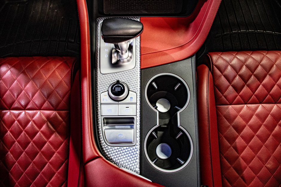 GENESIS G70 3.3T SPORT AWD 365 HP HEAD UP DISP CAM360 CUIR 2022-32