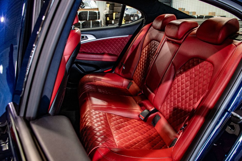 GENESIS G70 3.3T SPORT AWD 365 HP HEAD UP DISP CAM360 CUIR 2022-18