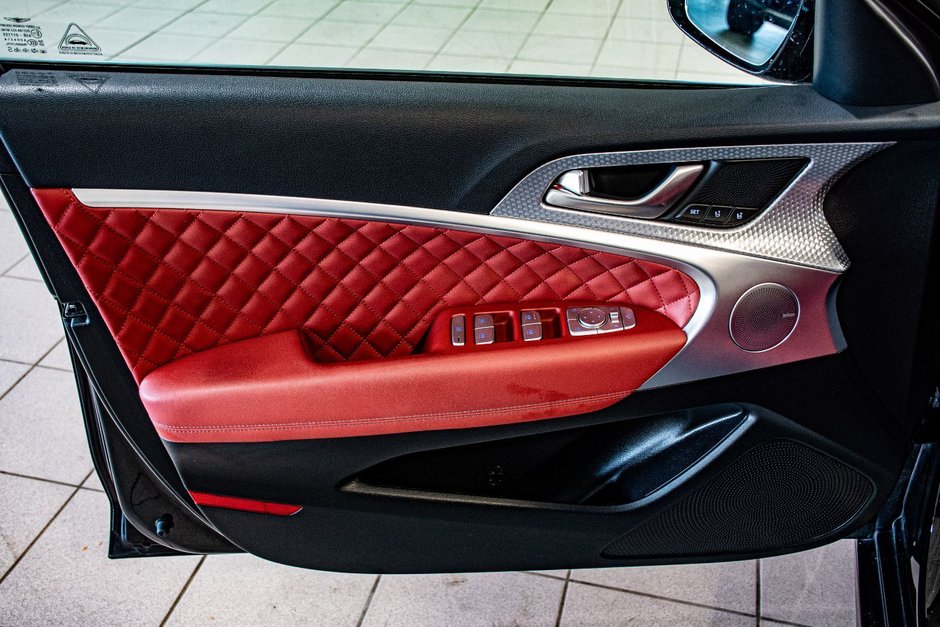 GENESIS G70 3.3T SPORT AWD 365 HP HEAD UP DISP CAM360 CUIR 2022-20