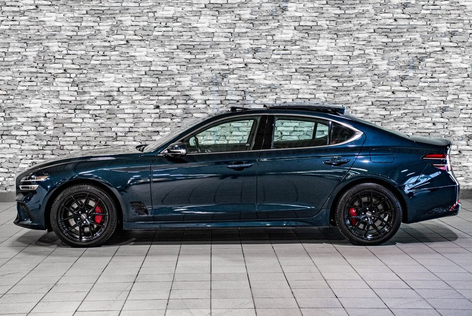 GENESIS G70 3.3T SPORT AWD 365 HP HEAD UP DISP CAM360 CUIR 2022-19