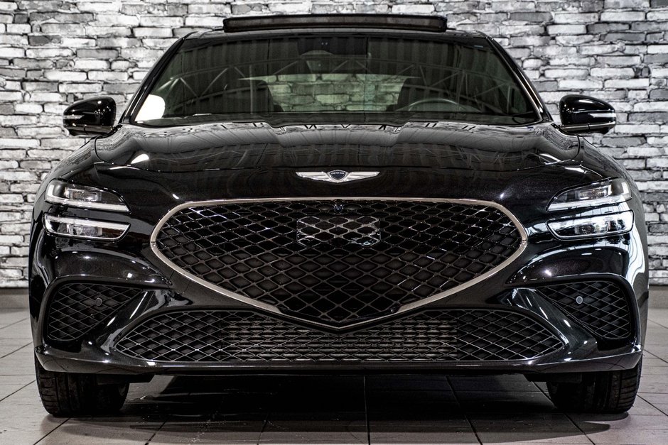 GENESIS G70 3.3T SPORT AWD 365 HP HEAD UP DISP CAM360 CUIR 2022-7