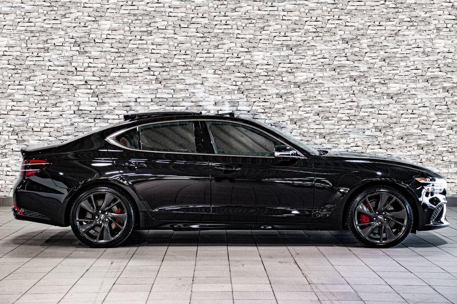 GENESIS G70 3.3T SPORT AWD 365 HP HEAD UP DISP CAM360 CUIR 2022-10