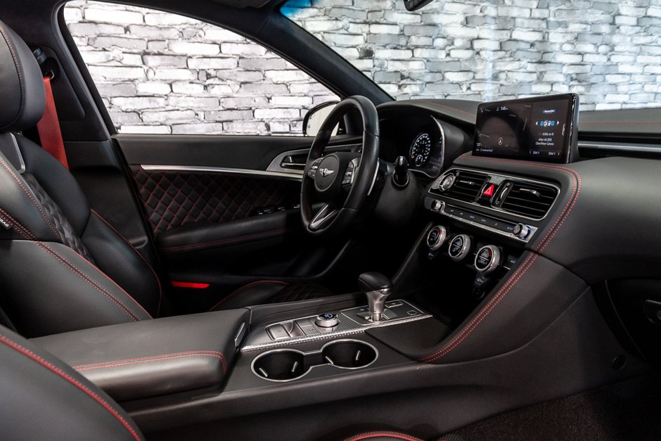 2022 GENESIS G70 3.3T SPORT AWD 365 HP HEAD UP DISP CAM360 CUIR-21