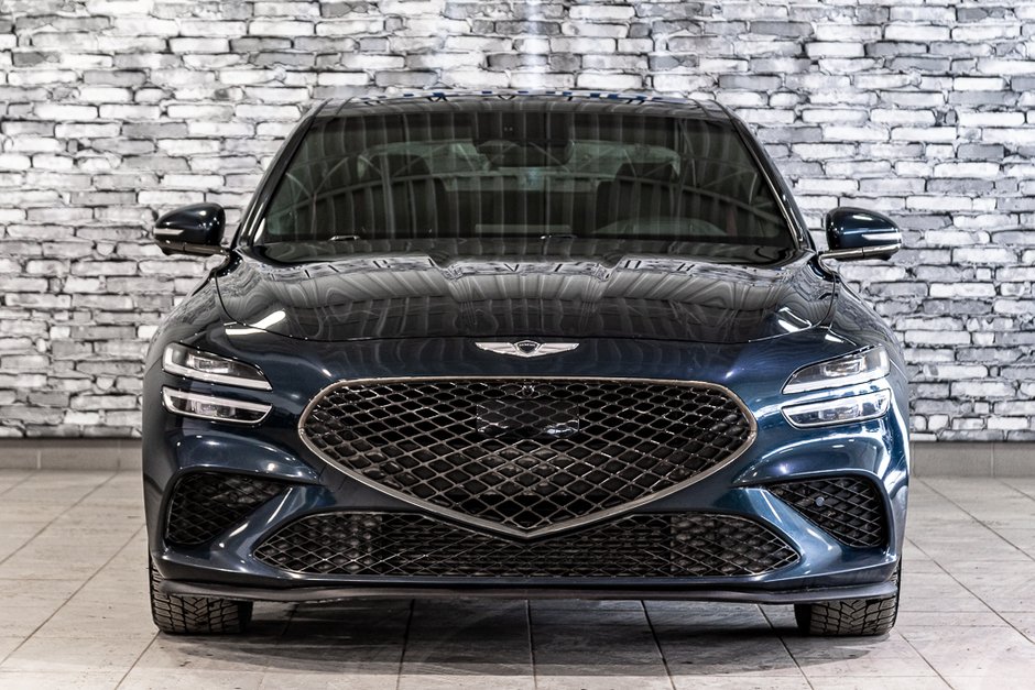 GENESIS G70 3.3T SPORT AWD 365 HP HEAD UP DISP CAM360 CUIR 2022-5