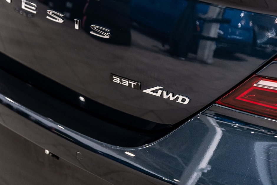 GENESIS G70 3.3T SPORT AWD 365 HP HEAD UP DISP CAM360 CUIR 2022-11