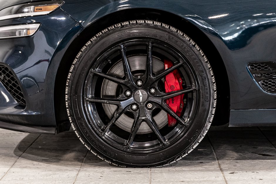 GENESIS G70 3.3T SPORT AWD 365 HP HEAD UP DISP CAM360 CUIR 2022-2