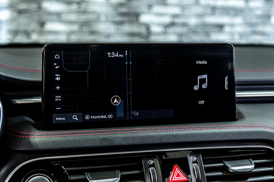 GENESIS G70 3.3T SPORT AWD 365 HP HEAD UP DISP CAM360 CUIR 2022-21