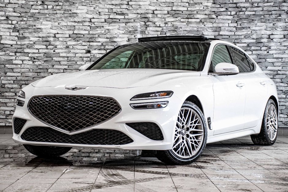 2023 GENESIS G70 2.0T ADVANCED AWD 252HP CUIR TOIT NAV CAMERA-0