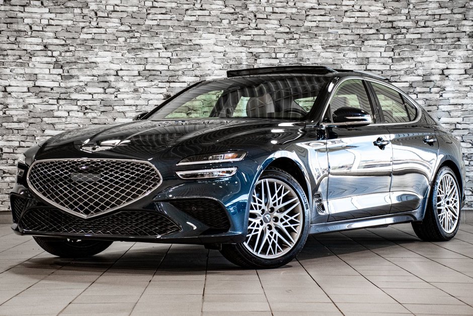 2023 GENESIS G70 2.0T ADVANCED AWD 252HP CUIR TOIT NAV CAMERA-0