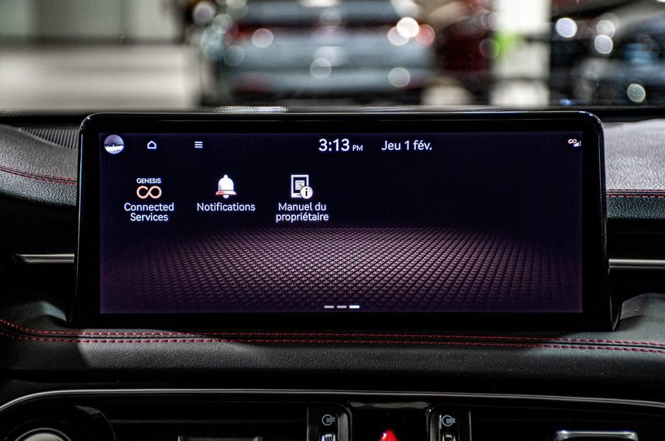 GENESIS G70 3.3T SPORT AWD 365 HP HEAD UP DISP CAM360 CUIR 2023-30